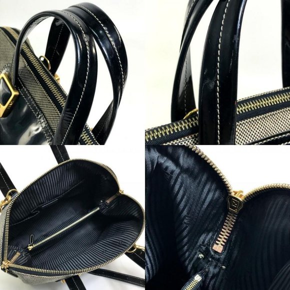 Authentic FENDI Enamel Crossbody Shoulder chameleon 2WAY Shoulder Bag Hand Bag - Picture 9 of 10